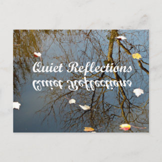 Carte Postale Réflexions silencieuses