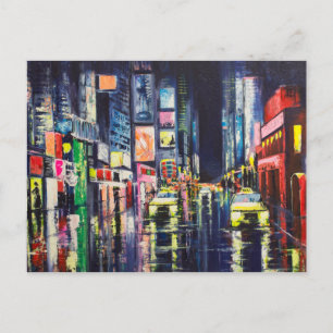 Carte Postale Réflexions sur la ville