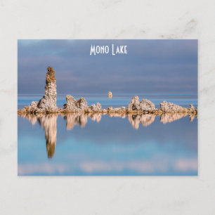 Carte Postale Réflexions sur le calcaire du lac Mono