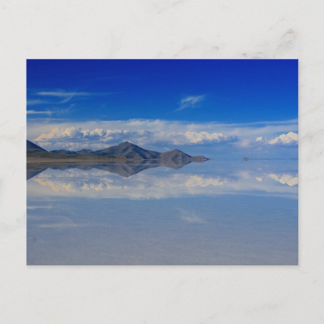 Carte Postale réflexions uyuni (Devant)