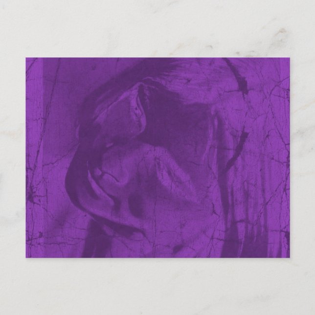 Carte Postale Réflexions violettes (Devant)