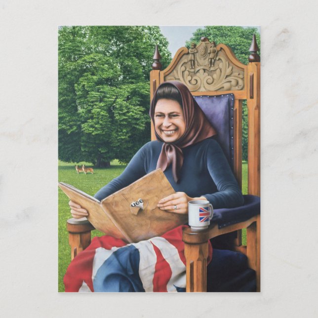 Carte Postale Réfugié d'Angleterre 1975 (Devant)