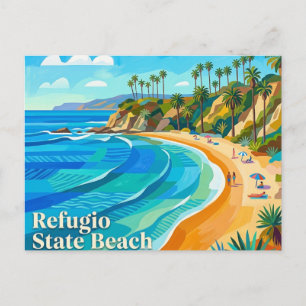 Carte Postale Refugio State Beach Californie
