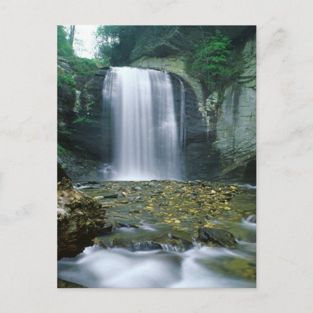 Carte Postale Regard sur les chutes de verre (Devant)