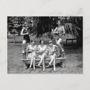 Carte Postale Regarde Ces Ukuleles ! - Années 1920