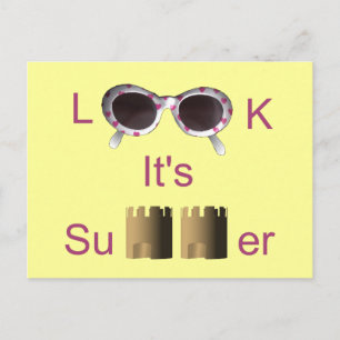 Carte Postale Regarde, c'est été