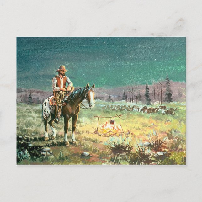 Carte Postale REGARDE DE NUIT par SHARON SHARPE (Devant)