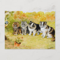 Regardez le Birdy par Louis Wain