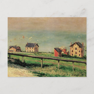 Carte Postale Regatta à Villerville par Gustave Caillebotte