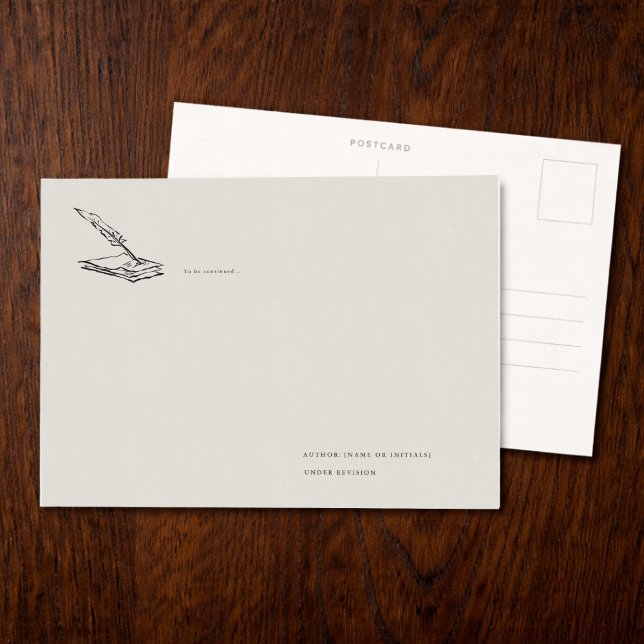 Carte Postale Regency Inspired Dark Academia Epistolary  (Créateur téléchargé)