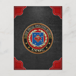Carte Postale Régiment d'opérations spéciales marines (MSOR) [3D