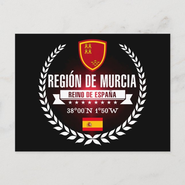Carte Postale Région de Murcia (Devant)