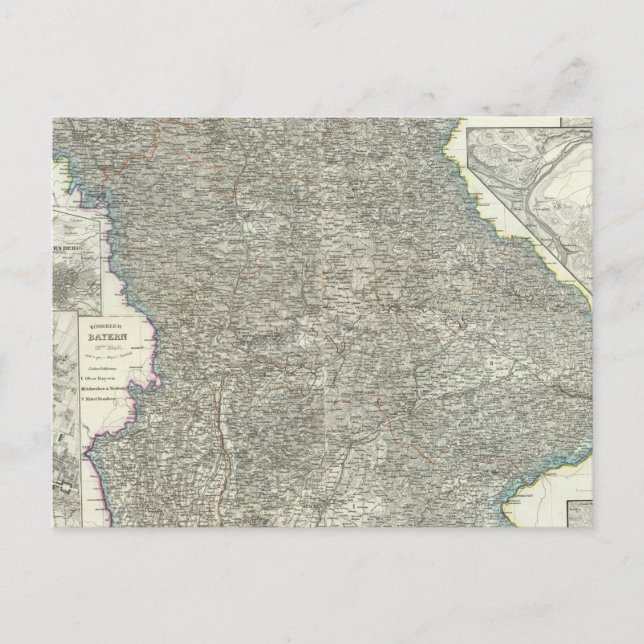 Carte Postale Région de Ratisbonne Allemagne (Devant)