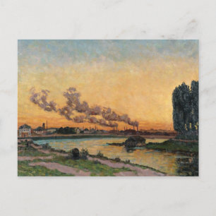 Carte Postale Réglage du soleil à Ivry, c.1872-73