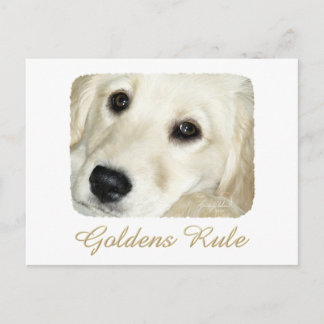 Carte Postale Règle des golden