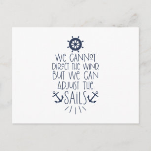 Carte Postale Régler Les Voiles
