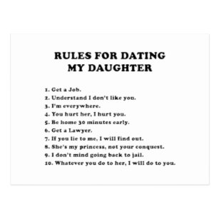 10 règles pour dater ma fille drôle