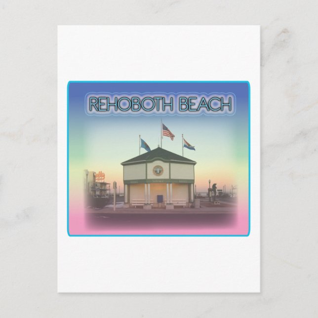 Carte Postale Rehoboth Beach Delaware - Rehoboth Ave Scene (Devant)