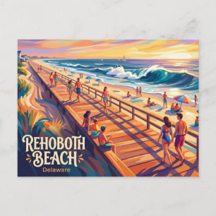 Carte Postale Rehoboth Beach États-Unis