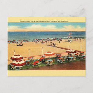 Carte postale Rehoboth Indian Beach Club vintage