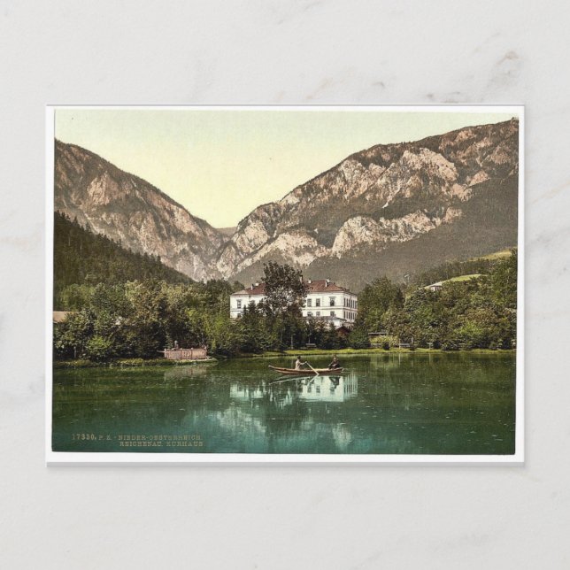 Carte Postale Reichenau, Spring House, Basse-Autriche, Austro-Hu (Devant)