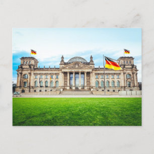 Carte Postale Reichstag à Berlin, Allemagne, photo