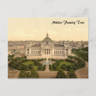 Carte Postale Reichstag House, Berlin, Allemagne