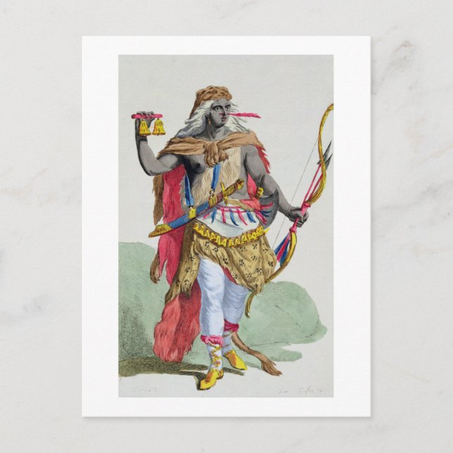 Carte Postale Reine Anna Nzinga (1583-1663), de Receuil des E (Devant)