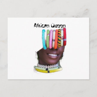 Carte postale Reine d'Afrique | Impression d'art a