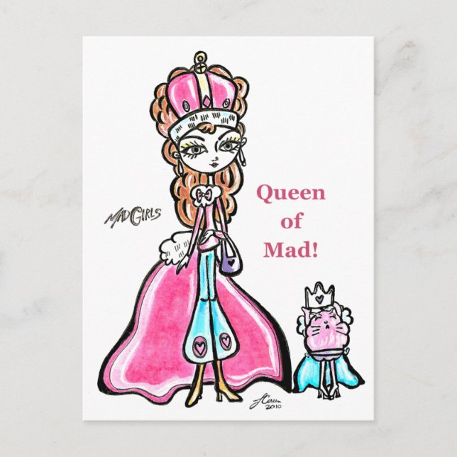 Carte Postale Reine de Mad 2 (Devant)