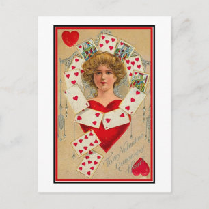 Carte Postale Reine de mon coeur (2)