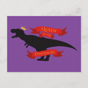 Carte Postale Reine des Dinosaures