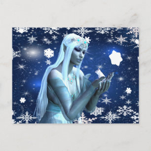 Carte Postale Reine des neiges