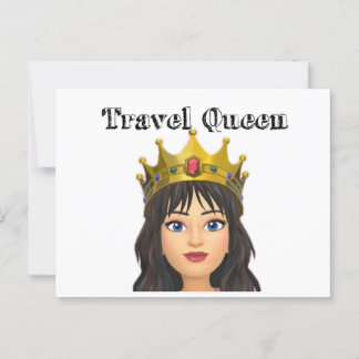 Carte Postale Reine des voyages
