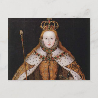 Carte Postale Reine Elizabeth I