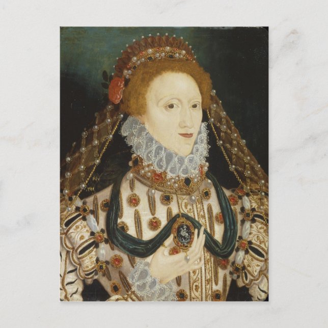 Carte Postale Reine Elizabeth I (Devant)