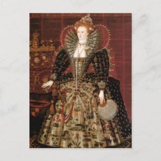 Carte Postale Reine Elizabeth I d'Angleterre