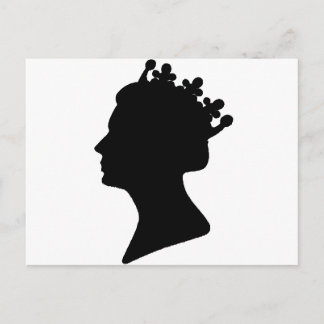 Carte Postale Reine Elizabeth II