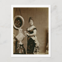 Reine Emma (1836-85) (photographie sépia)
