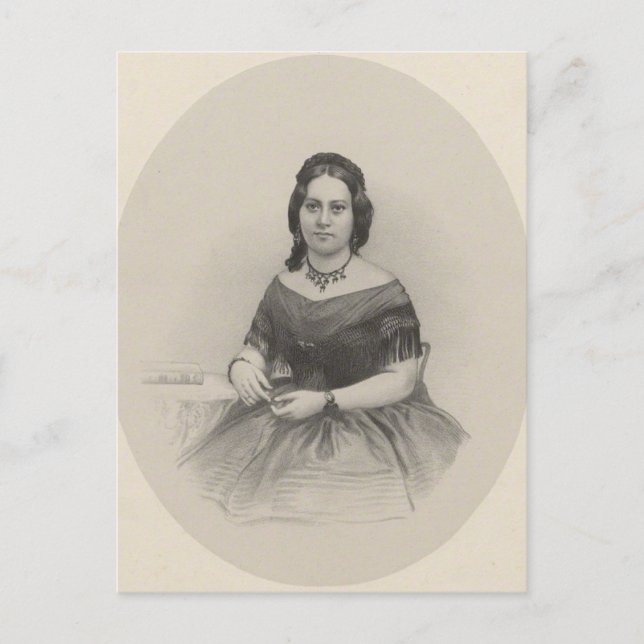 Carte Postale REINE EMMA de HAWAII #001HA (Devant)