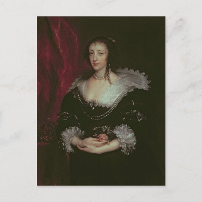 Carte Postale Reine Henrietta Maria (Devant)