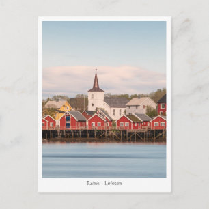 Carte Postale Reine Lofoten Norvège