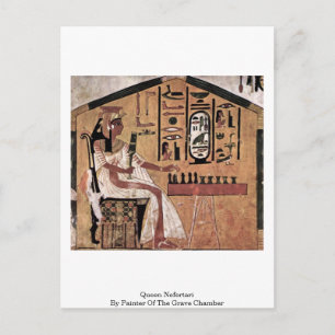 Carte Postale Reine Nefertari Par Peintre De La Chambre Grave