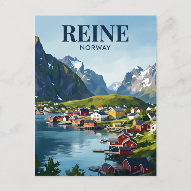 Carte Postale Reine Norvège (Devant)