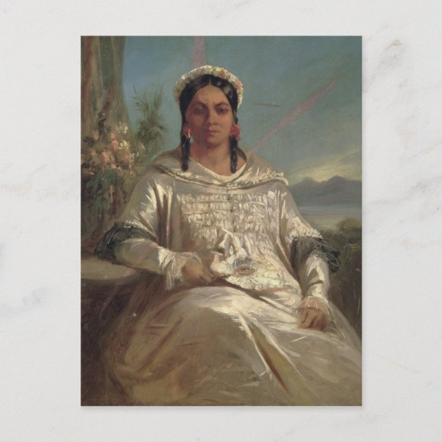 Carte Postale Reine Pomare IV de Tahiti (Devant)