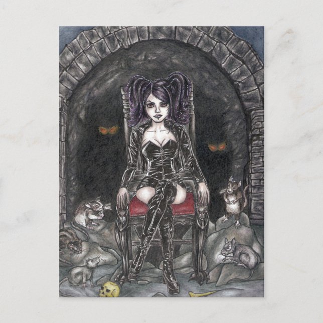 Carte postale Reine Rat (Devant)