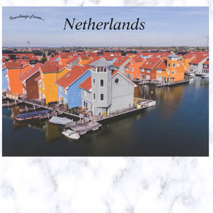 Carte Postale Reitdiephaven Gronigen Pays-Bas
