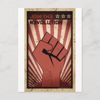 Carte Postale Rejoignez la révolution