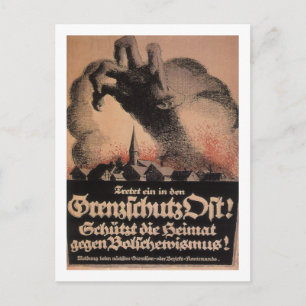 Carte Postale Rejoignez les Gardes de la Frontière de l'Est_Post