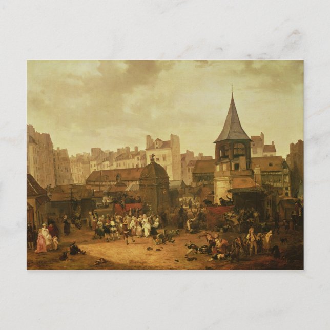 Carte Postale Réjouissez-vous aux Halles (Devant)